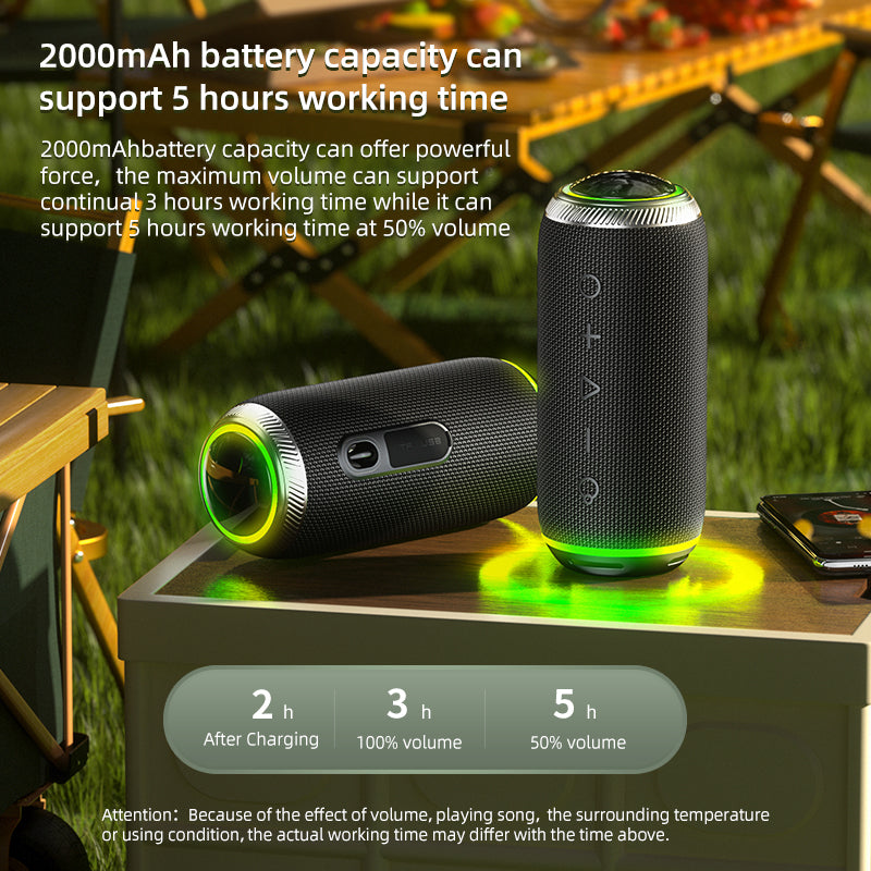 YL-616 Outdoor speaker Cloth Mesh Bluetooth connect music and calls