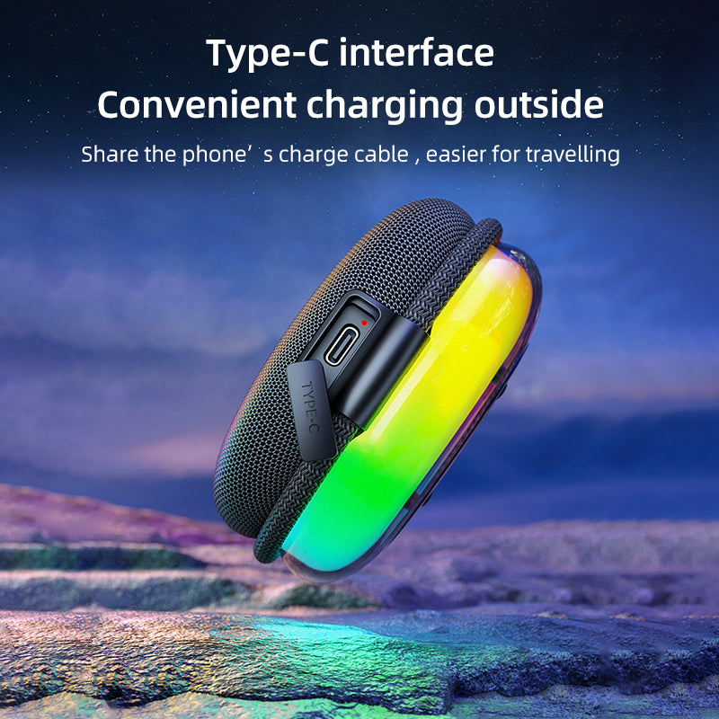 YL-310 Mini portable speaker strong magnetic chassis audio enhances bass resonance
