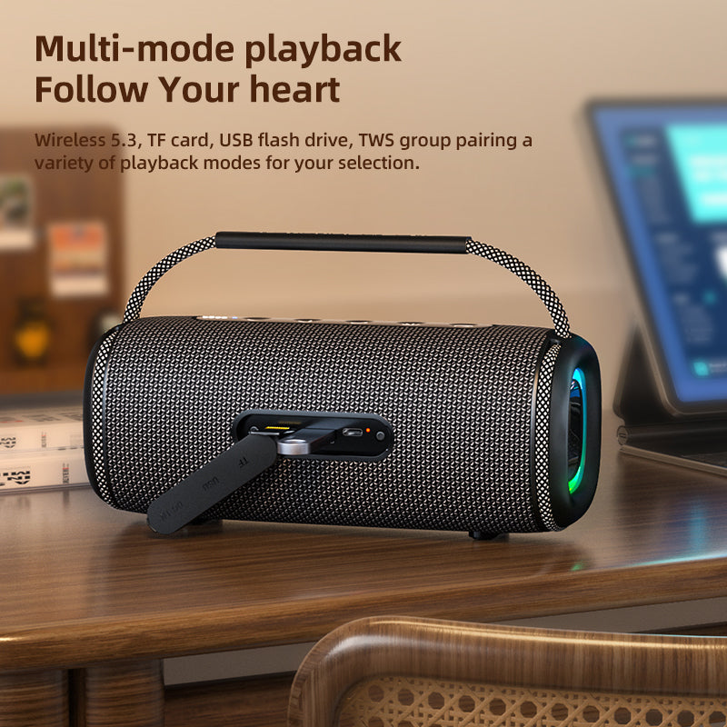 YL-617 High power dual large speaker outdoor Portable Bluetooth speaker