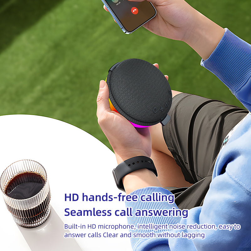 YL-310 Mini portable speaker strong magnetic chassis audio enhances bass resonance