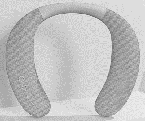 YL-918 New Design Wireless Neckband Speaker 3D Stereo Sound for Gaming / TV