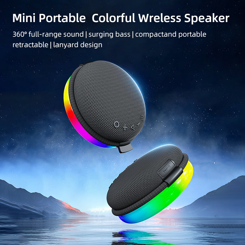 YL-310 Mini portable speaker strong magnetic chassis audio enhances bass resonance