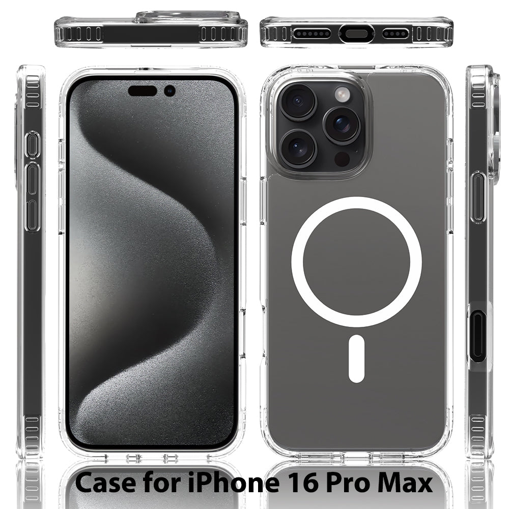 2.0mm Scratch-resistant magnetic phone case | for iphone 16/15/14/13/12/11