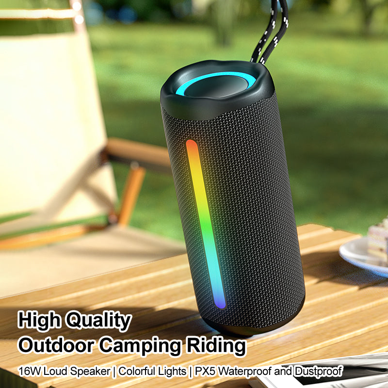 YL-613 New coming fabric portable speaker Built-in MIC & MP3 player & radiator