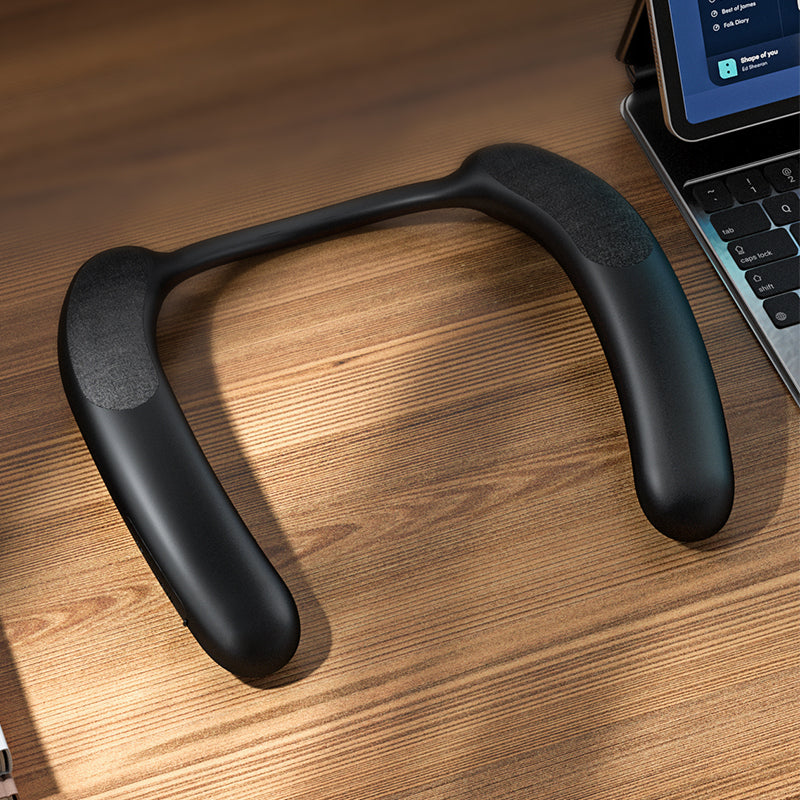 YL-910 Adjustable Silicon Neckband Speaker Built-in MIC