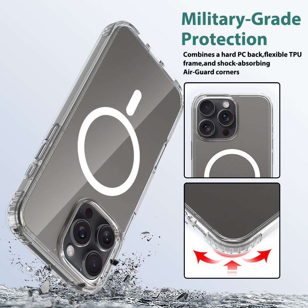 2.0mm Scratch-resistant magnetic phone case | for iphone 16/15/14/13/12/11