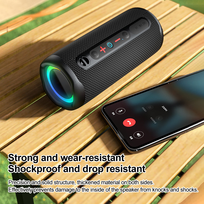 YL-613 New coming fabric portable speaker Built-in MIC & MP3 player & radiator