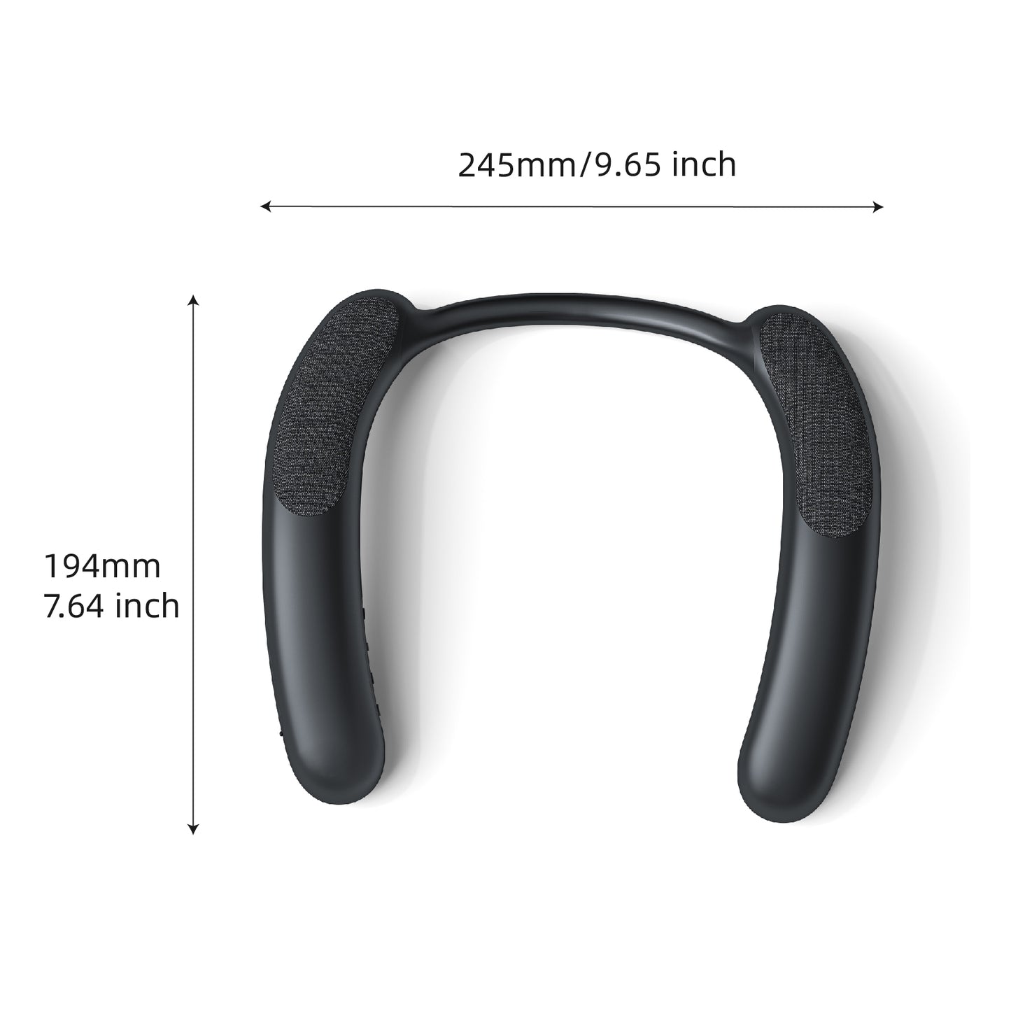 YL-910 Adjustable Silicon Neckband Speaker Built-in MIC